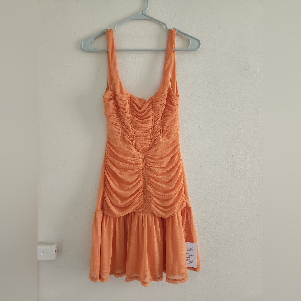 Orange Party Dress